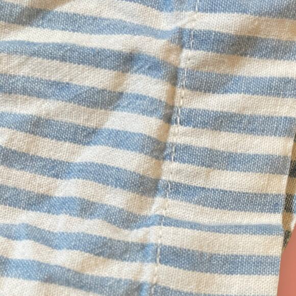 Vintage Guess Jeans Striped Short Sleeve Button Shirt Size 3 fits medium - Picture 2 of 4